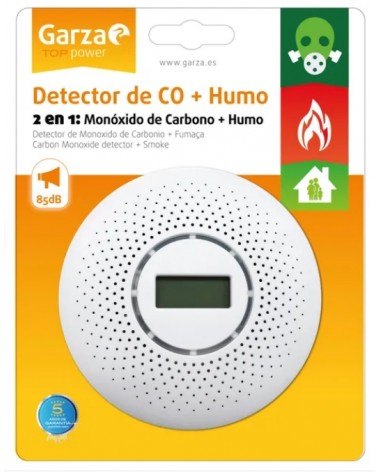 DETECTOR DE CO + HUMO