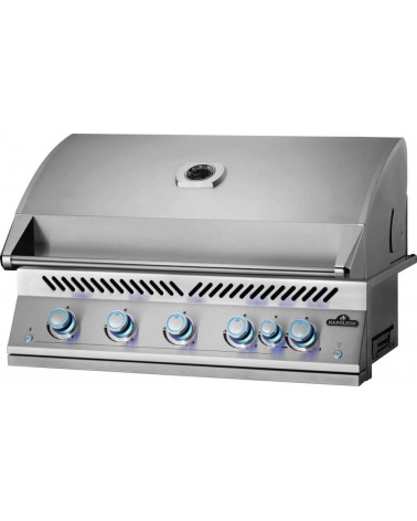 BARBACOA DE GAS SERIE 700 INTEGRADA DE 96,5 CM CON QUEMADOR TRASERO para encastrar