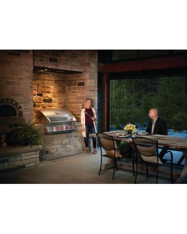 BARBACOA DE GAS SERIE 700 INTEGRADA DE 38 con quemador trasero infrarrojo