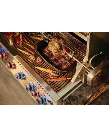 BARBACOA DE GAS SERIE 700 INTEGRADA DE 44 con quemadores infrarrojos duales