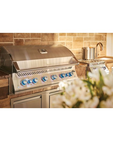 BARBACOA DE GAS SERIE 700 INTEGRADA DE 44 con quemadores infrarrojos duales